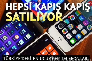 Türkiye'de en ucuz cep telefonları