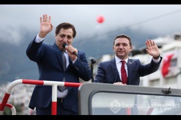 Bursa'da 29 Ekim coşkusu!