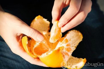 Mandalina kabuklarını çöpe atmayın
