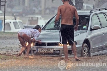 Kadın herkese rezil oldu o ise sadece izledi