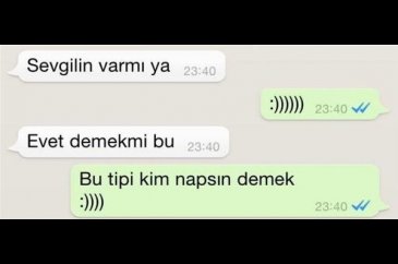 Komik WhatsApp konuşmaları