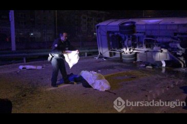 Bursa'da katliam gibi kaza! 4 ölü, çok sayıda yaralı var
