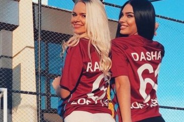 Ünlü iki model Trabzonspor forması giyerse!