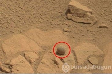 Mars yüzeyinde gizemli küre görüntülendi