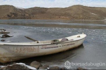 Çıldır Gölü'nden kış manzaraları