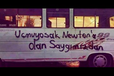 İlginç duvar yazıları