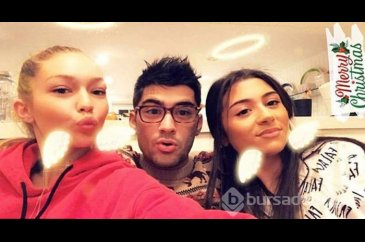 Gigi Hadid ve Zayn Malik'in yılbaşı hazırlığı