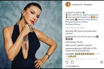Ünlülerin Instagram paylaşımları (10.01.2018)
