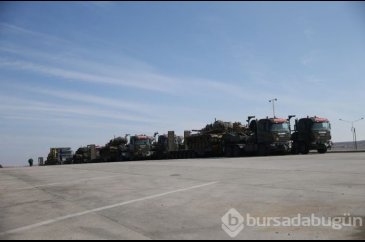 Suriye sınırına sevkiyat