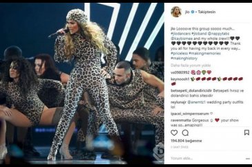 Ünlü isimlerin Instagram paylaşımları (05.02.2018)