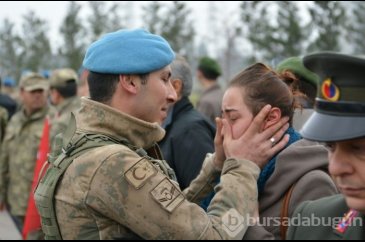 Bursa'da "Timsahlar" Taburu Afrin'e gitti