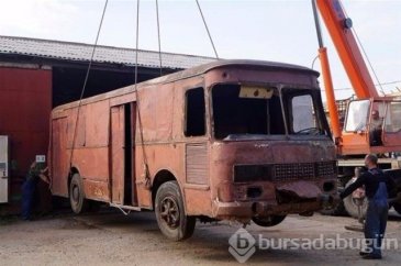 Otobüsten şaheser yarattılar!