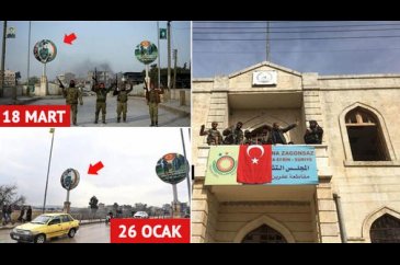 TSK ve ÖSO ilçe merkezine girdi! İşte ilk görüntüler...
