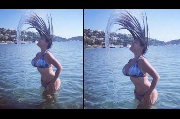 Kelly Brook Bodrum'dan İzlanda'ya dört bir yanı turladı!