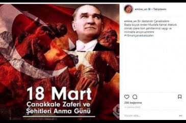 Ünlü isimlerin Instagram paylaşımları (18.03.2018)
