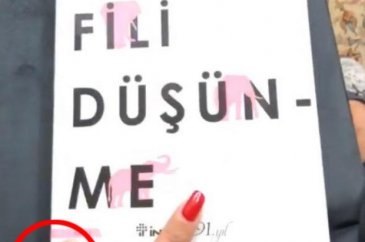 O ünlüden yüzük şov! 