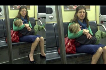 Ünlüler metroya bindi ve sonra...