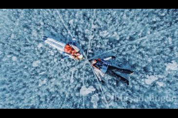 Dünyanın en derin gölü 'Baykal'dan müthiş fotoğraflar