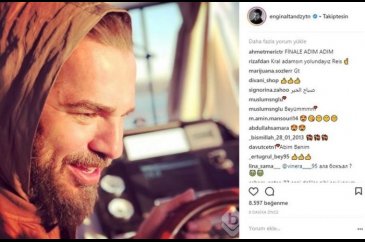 Ünlülerin Instagram paylaşımları (04.04.2018)