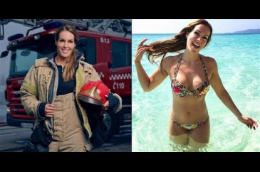 İşte dünyanın en seksi itfaiyecisi!