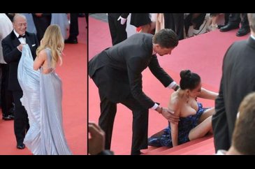 Talihsiz başlangıç: Cannes kırmızı halısında zor anlar

