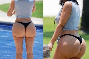 Kim Kardashian'dan bomba kalça itirafı
