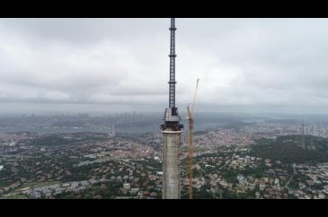 Çamlıca Kulesi Eyfel'i geçti
