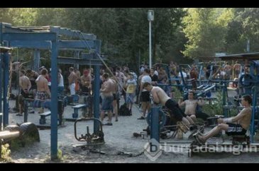 Böyle spor salonu gördünüz mü?