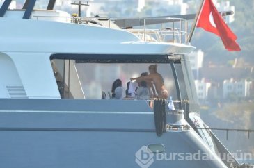 Pınar Altuğ Bodrum'da tatil yapıyor
