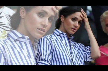 Suratı böyle asıldı! Meghan bunun için azar yemiş!