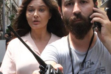 Nurgul Yeşilçay'a 20 kişilik etten duvar (Sette gerginlik)