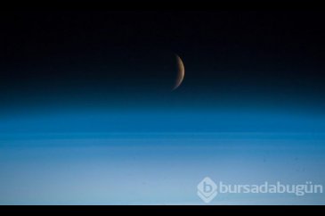 Yüzyılın en uzun Kanlı Ay Tutulması'nı uzaydan fotoğrafladı