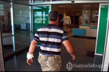 Acemi kasaplar hastanelik oldu