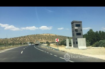 Diyarbakır-Mardin Karayolu'nda zırhlı güvenlik kuleleri