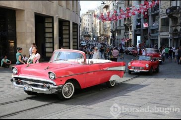 Antika Festivali klasik otomobillerle başladı