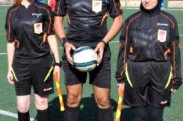 İlk baş örtülü Türk hakem
