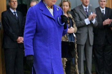 Kraliçe Elizabeth'in renk uyumu