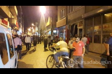 Bursa'da Suriyeliler ile mahalleli arasında kavga çıktı
