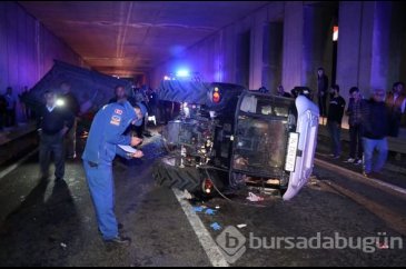 Bolu'da otomobil traktöre arkadan çarptı, çok sayıda yaralı var