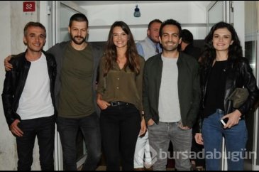 Dizi yemeğinde buluştular