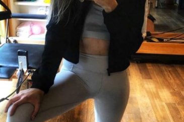 Ünlü modacı Derya Açıkgöz, spor yaptığı anları takipçileriyle payla...