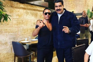 Venezuela Devlet Başkanı Nicolas Maduro Nusret'te