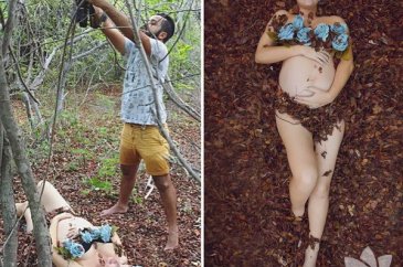 Muhteşem fotoğraflar işte böyle çekiliyor!
