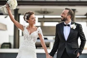 Bensu Soral ile Hakan Baş dünya evine girdi

