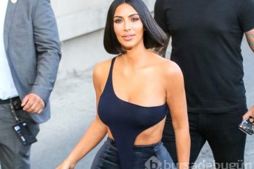 Her daim bronz gördüğümüz Kim Kardashian'ın çocukluğundaki beyaz te...