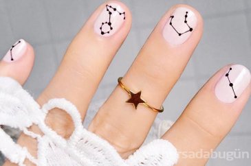 Astrolojiden ilham alan tırnak desenleri
