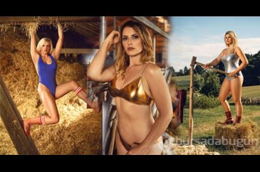 Almanya'nın en seksi kızları çiftçiler için 2019 takvimi hazırladı!

