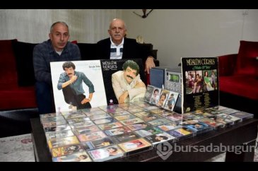 48 yıldır Müslüm Gürses kasetleri biriktiriyorlar