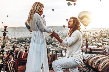 Avustralyalı fotoğrafçı Türkiye'de evlilik teklif etti, Instagram'd...