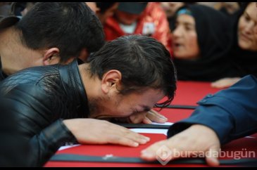 Bursalı şehit Ünal Olgun son yolculuğuna uğurlandı	